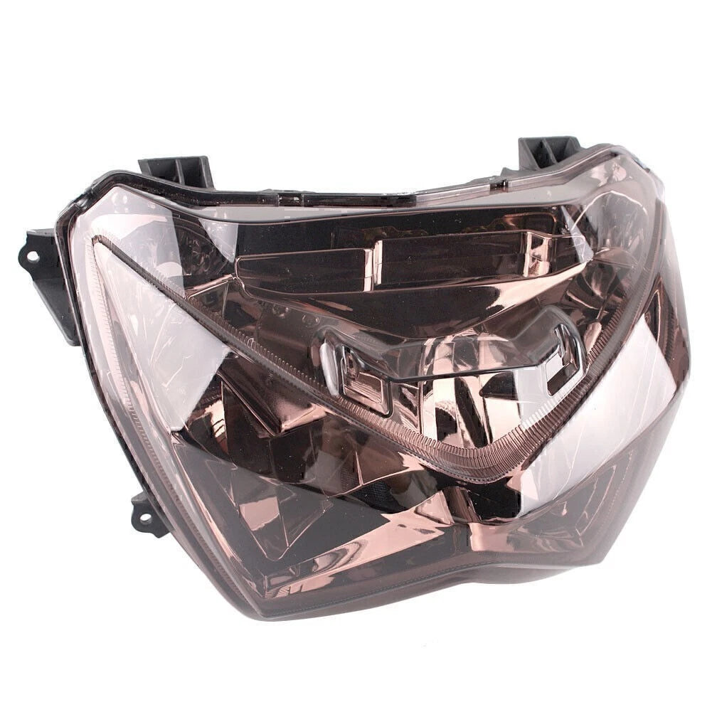 Smoke Lens Headlight Assembly for Kawasaki Z800 & Z250 (2013–2014)