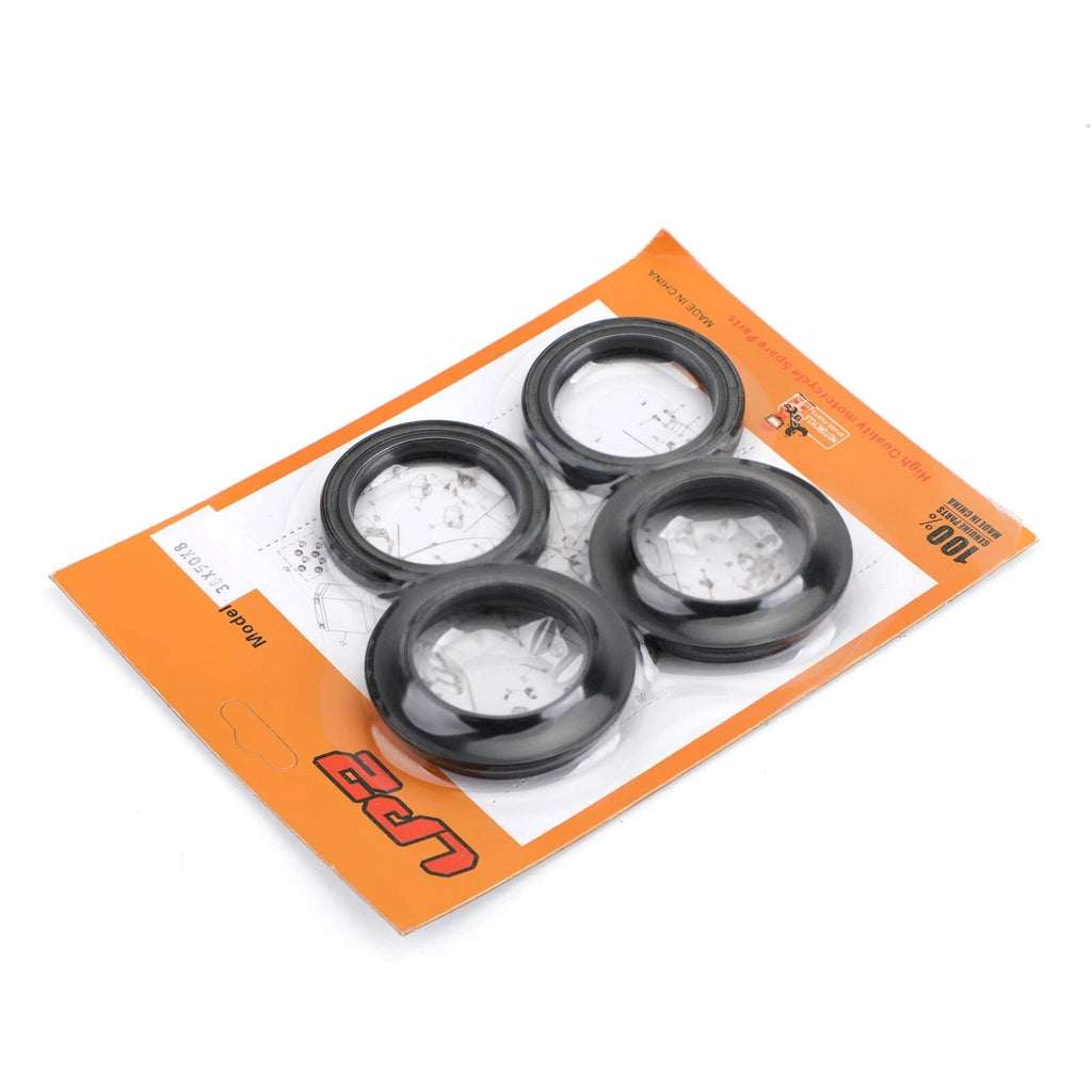 Fork Seal Dust Kit for Kawasaki ZX500 ZX600 ZX750 ZX900 ZN1100 KZ1000 (1978–2001)