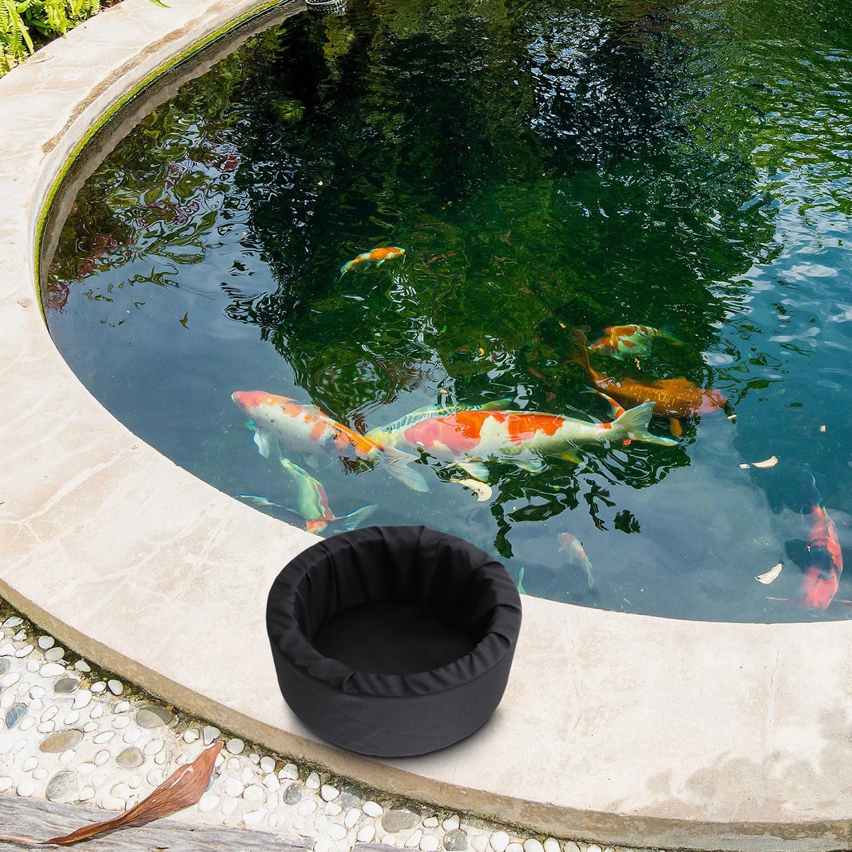 Floating Pond Planters for Aquatic Plants and Fish Shelter