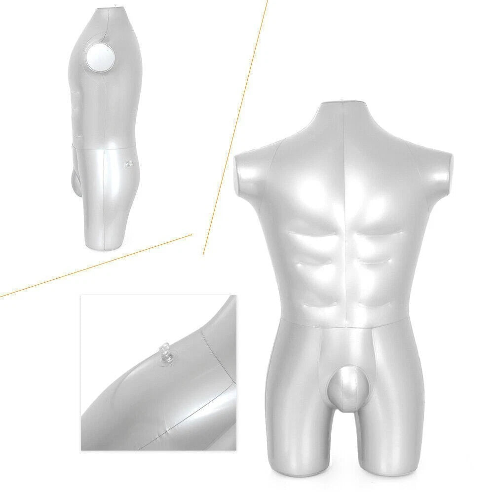 Inflatable Mannequin Dummy Torso Model for Fashion Display