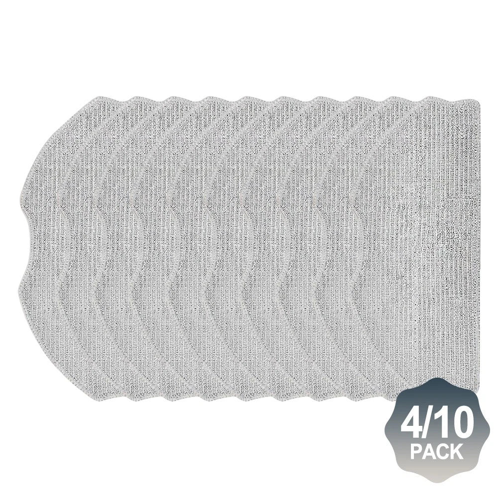 10 Mop Cloths for ROPVACNIC S1, Tipdiy G90