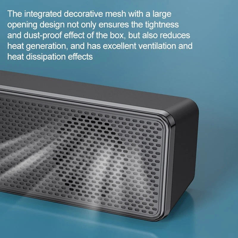 Compact USB Powered Soundbar for PC