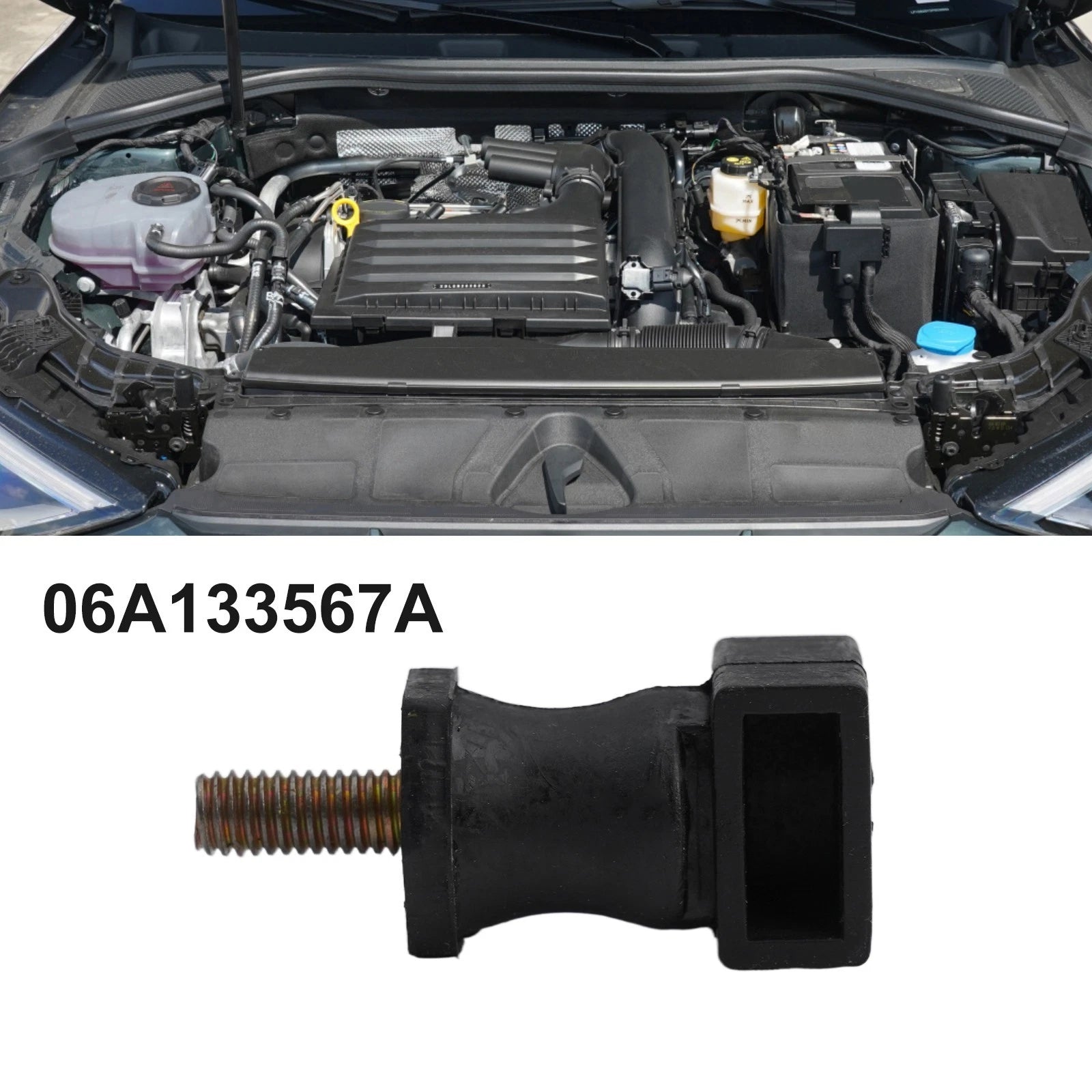 Air Pump Retaining Mount Stop Buffer for Audi A3, VW Golf, Skoda