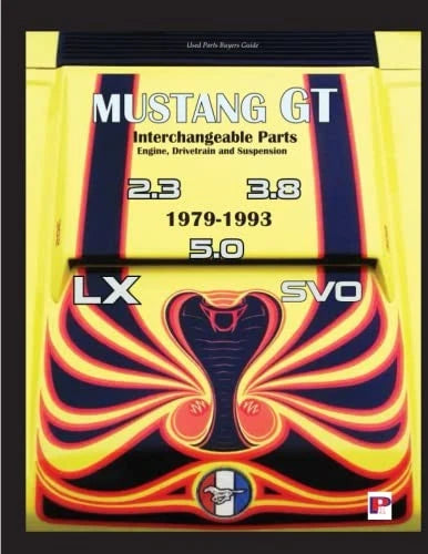 3-Book Set for Ford Mustang (1979–1993) - Repair, Interchange, Performance