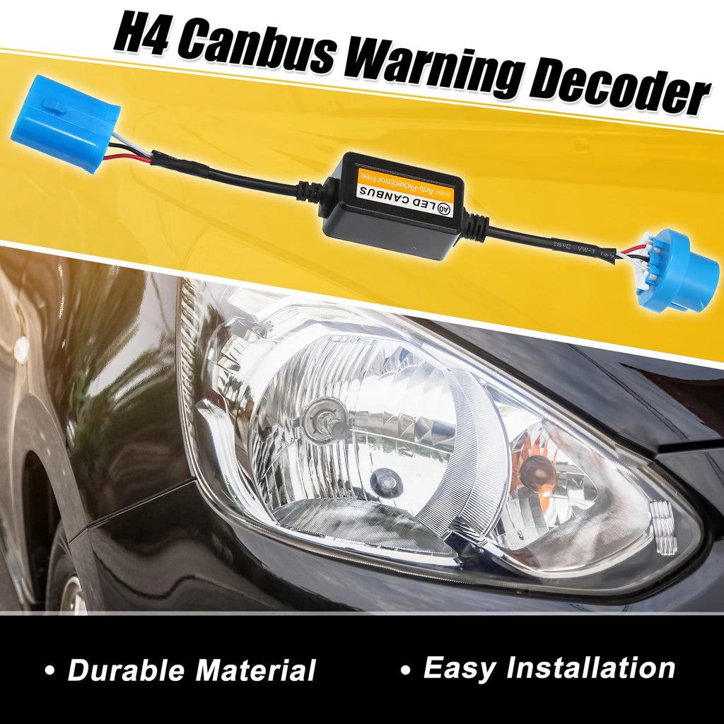 1 Pair 9004/9007 LED Headlight Canbus Decoder for Universal Vehicles