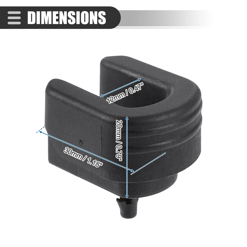 Rear Tailgate Bushing Replacement for Chevy Silverado (2014–2018)