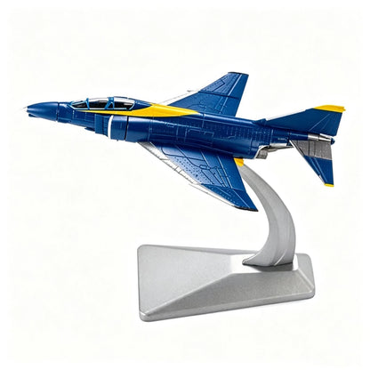 14cm Diecast Alloy F-4 Phantom II Model (1/144 Scale)