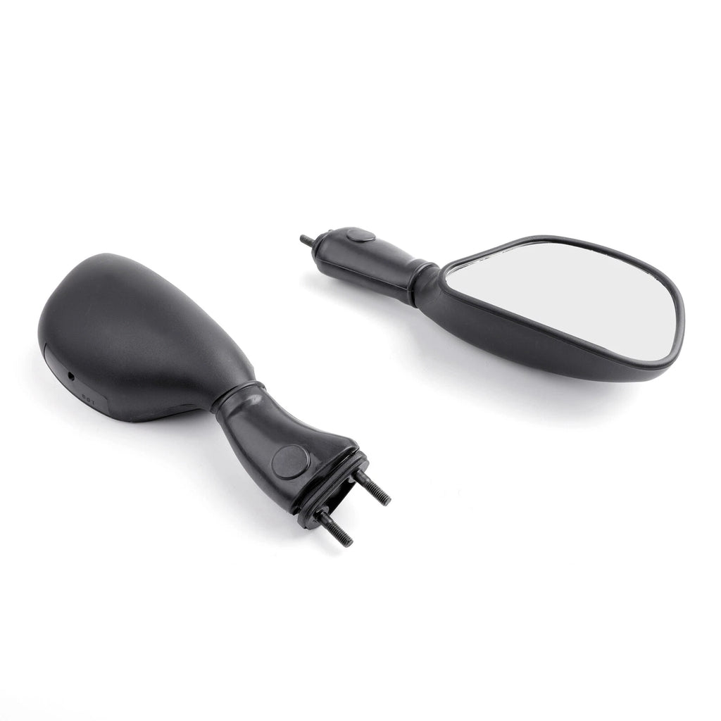 Mirrors for Kawasaki ZX6R ZX9R (1998–2003) Black