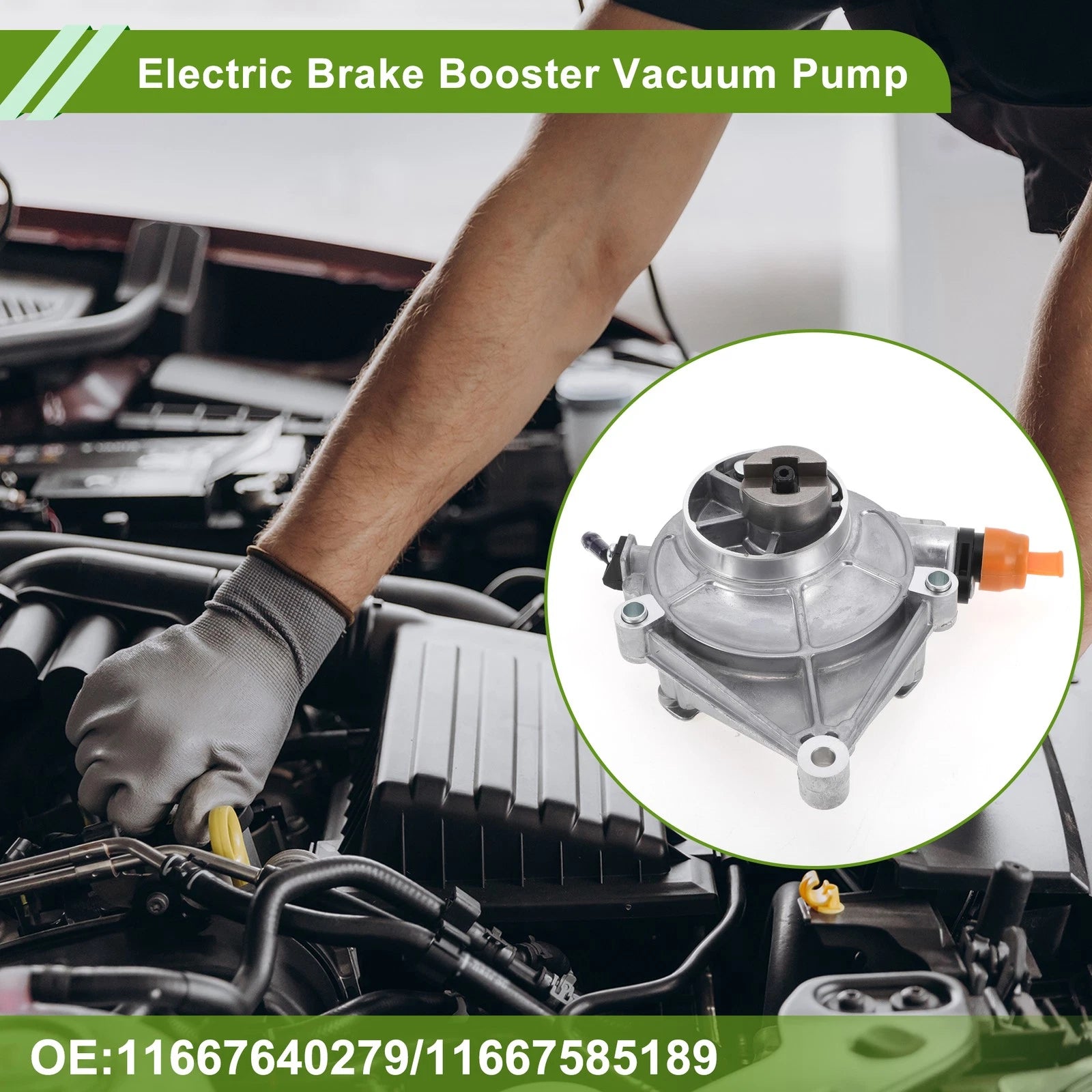 Engine Vacuum Pump Replacement for BMW 320i (2012–2015)