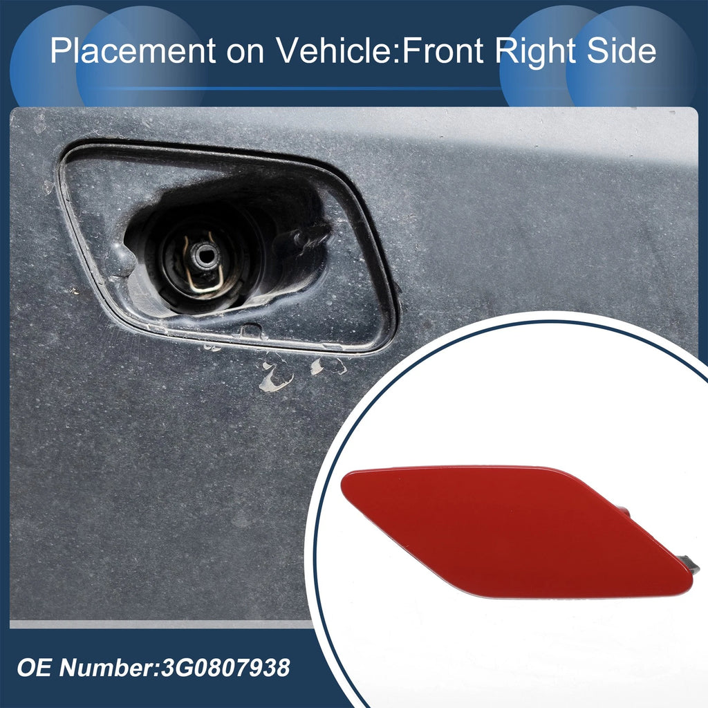 Front Right Washer Nozzle Cover Cap for Volkswagen Passat B8 3G (2015–2022)