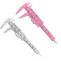 2X 80mm Plastic Sliding Caliper Gauge for Precision Measuring