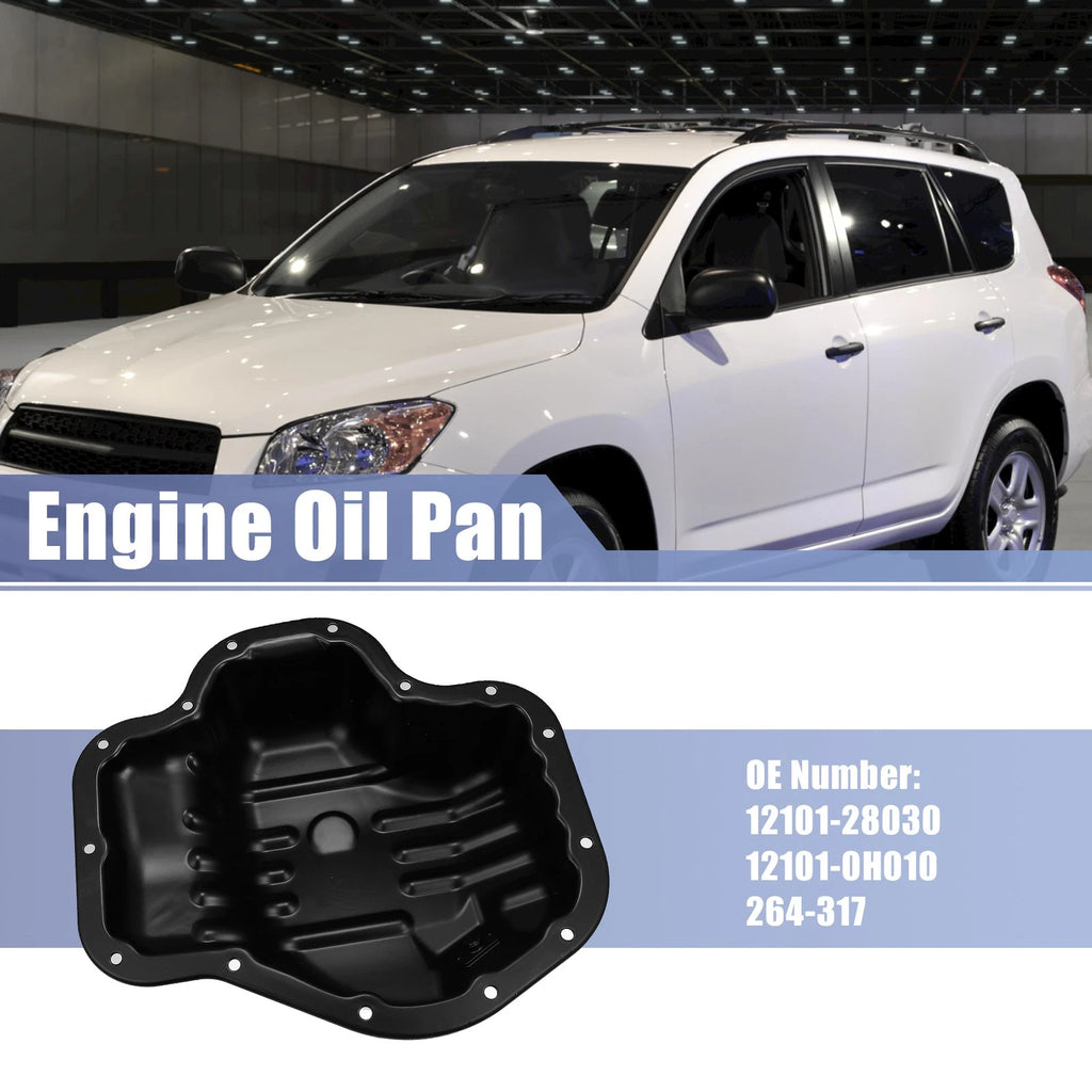 Engine Oil Pan Replacement for Toyota Camry Corolla Highlander RAV4 (2010–2019)