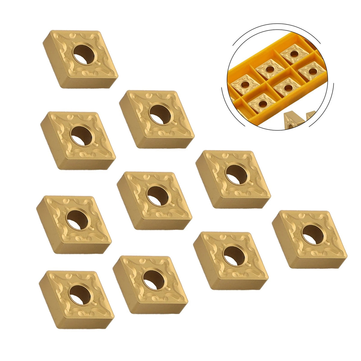 Carbide Blade Inserts for CNC Turning Lathe CNMG120408