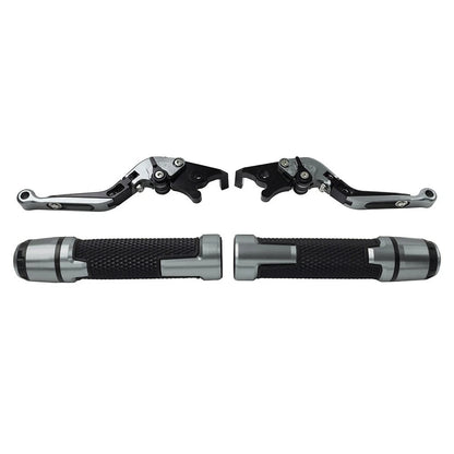 Folding Extendable Brake Clutch Lever Grip Set for Honda EX13-20