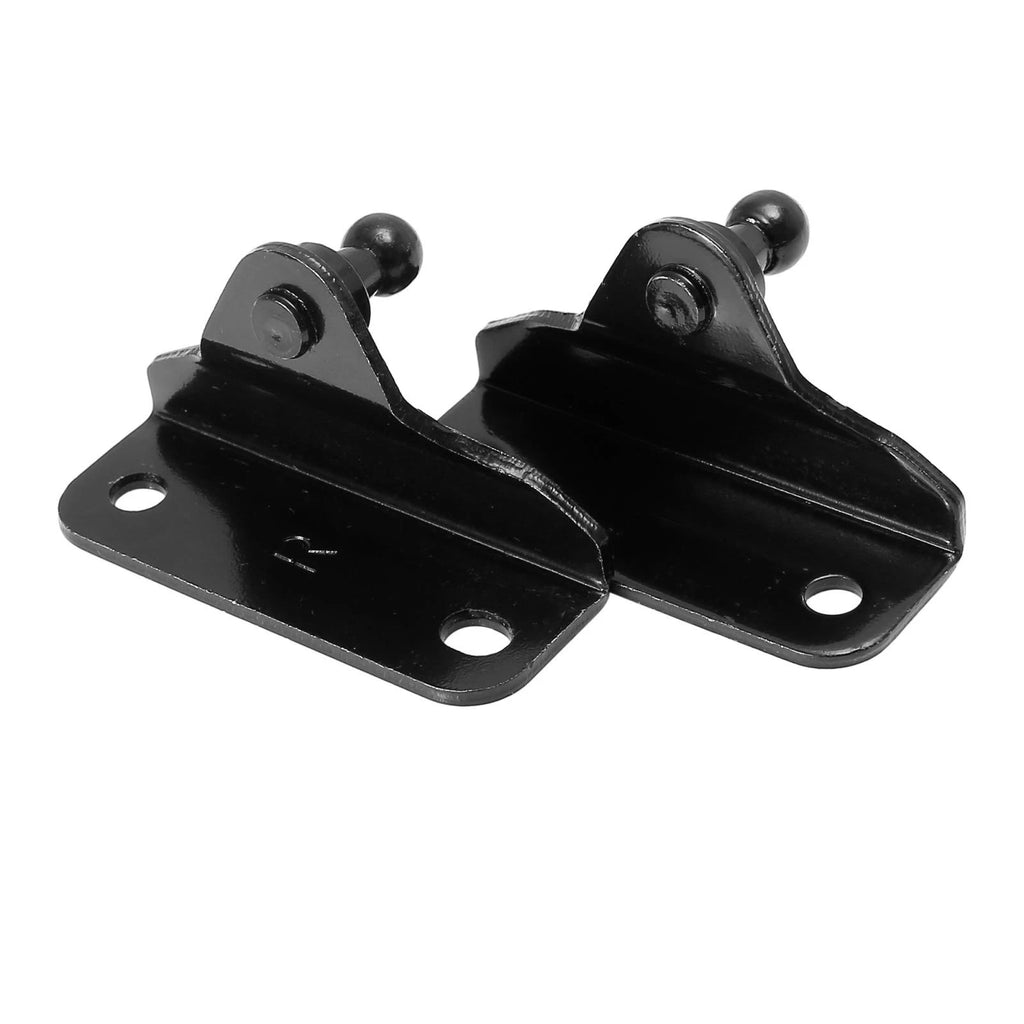 2X 10mm Ball Studs Mounting Brackets for Gas Struts Shocks