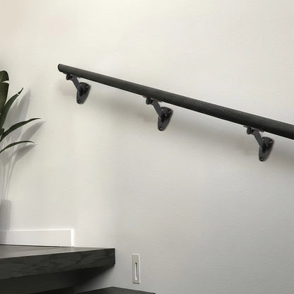 Pre-drilled Handrail Brackets for Home Staircases - Rust-resistant Finish