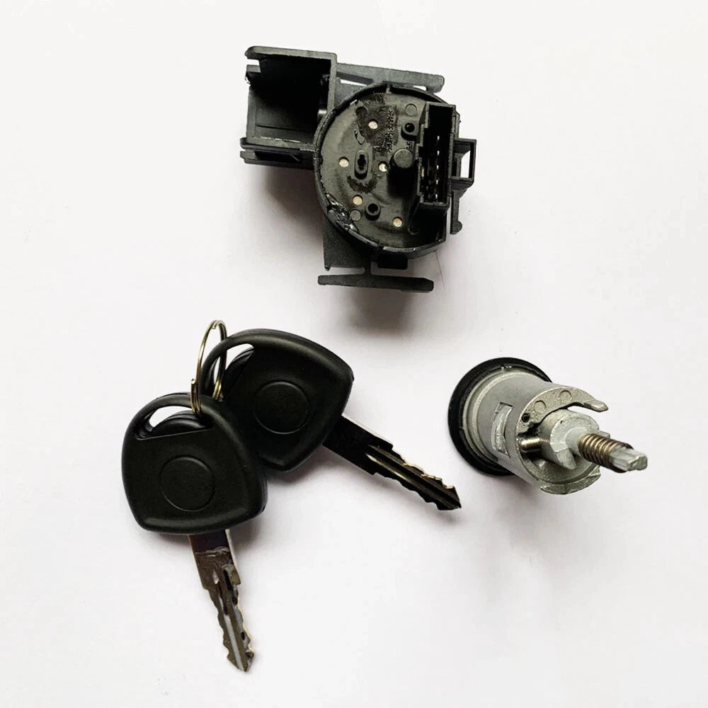 Ignition Switch & Barrel & 2 Keys For Vauxhall Combo C Meriva-A Corsa-C 09115863