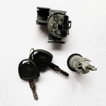 Ignition Switch & Barrel & 2 Keys For Vauxhall Combo C Meriva-A Corsa-C 09115863