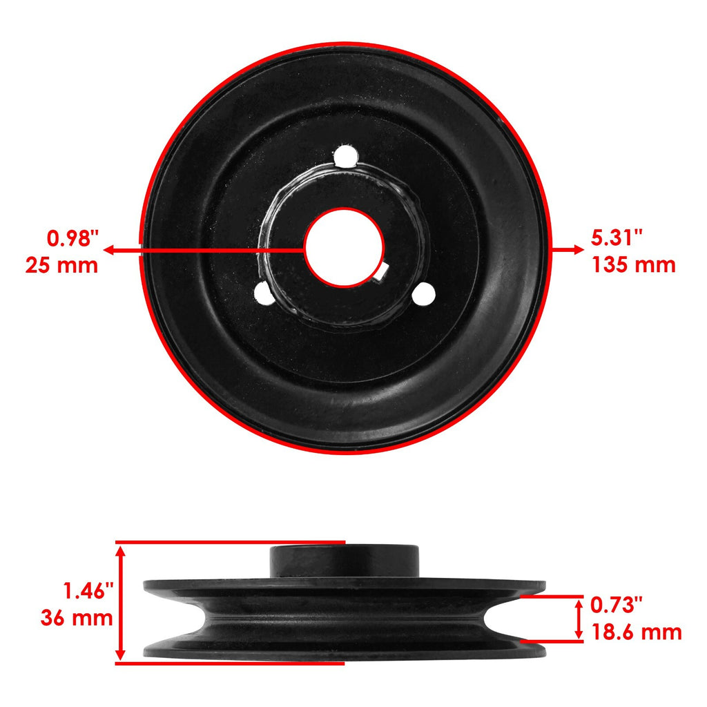 Spindle Pulley Replacement for Husqvarna 4218 4818 4821 42 48 52 (2006–2025)