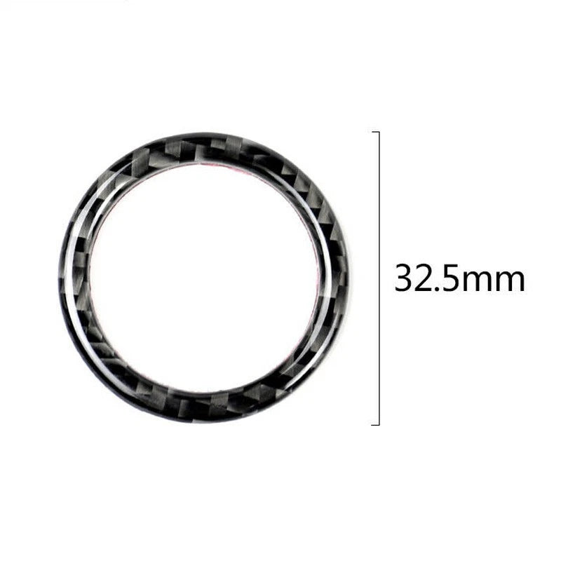 Engine Button Cover for Auto Replacement (Black Interior)