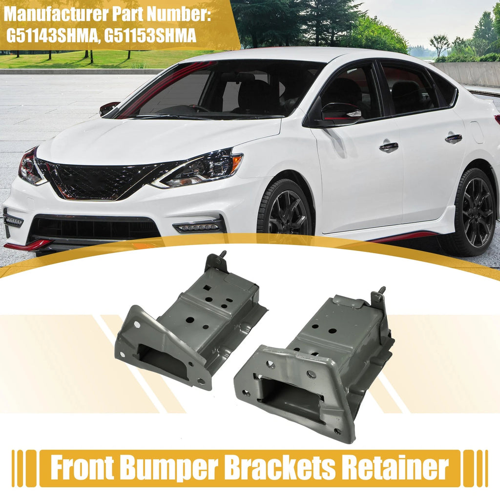 1 Pair Bumper Bracket for Nissan Sentra FE+S (2013–2016)
