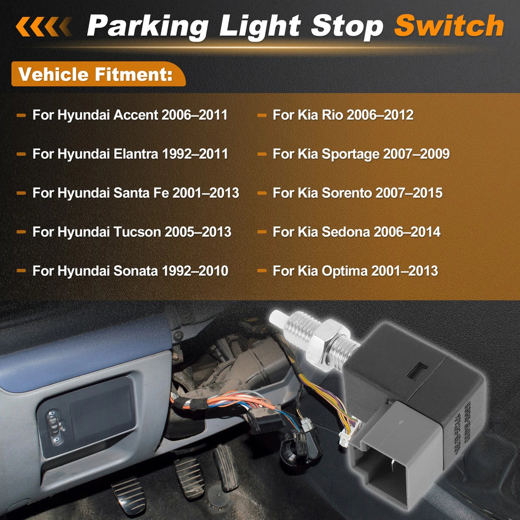 Brake Light Switch for Hyundai Accent (2006–2011) 938103K000