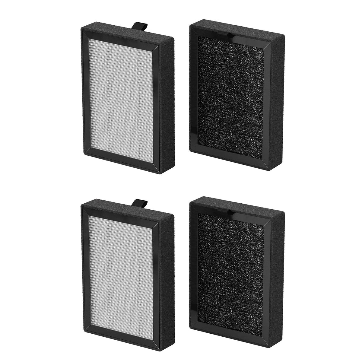 4X HEPA Filter LV-H128 for Levoit Air Purifier (Allergen 99.7% 0.3 Micron)
