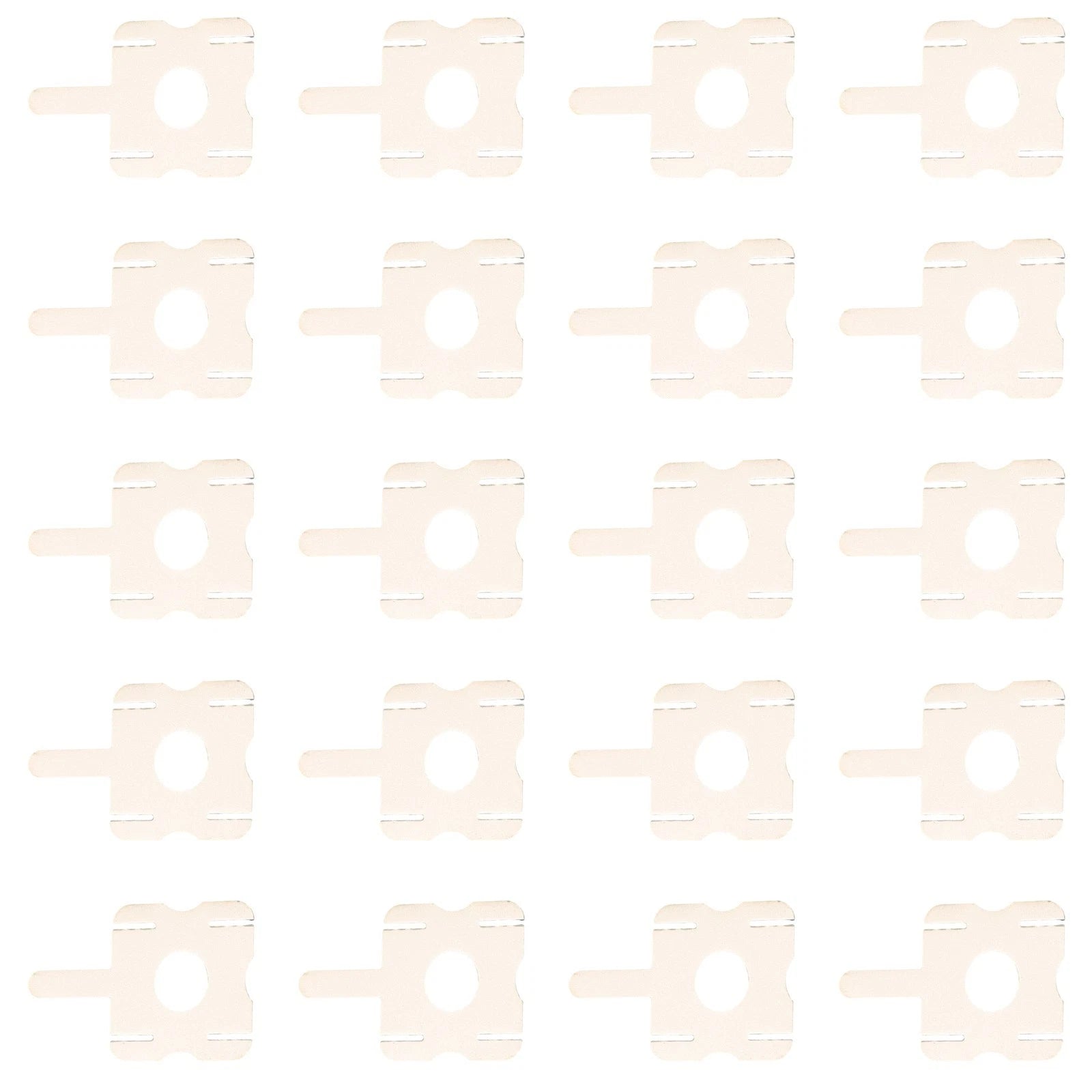 20pcs U-Shaped Nickel Sheets for 4S Battery Pack