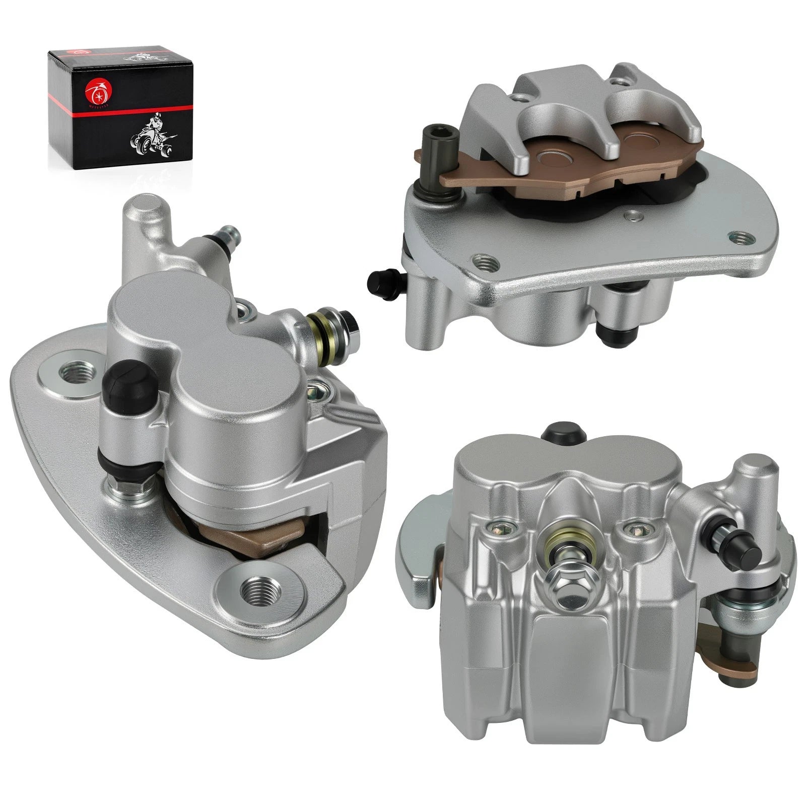 Set of 4 Brake Calipers for Can-Am Commander 1000 1000R Max (2011–2018)