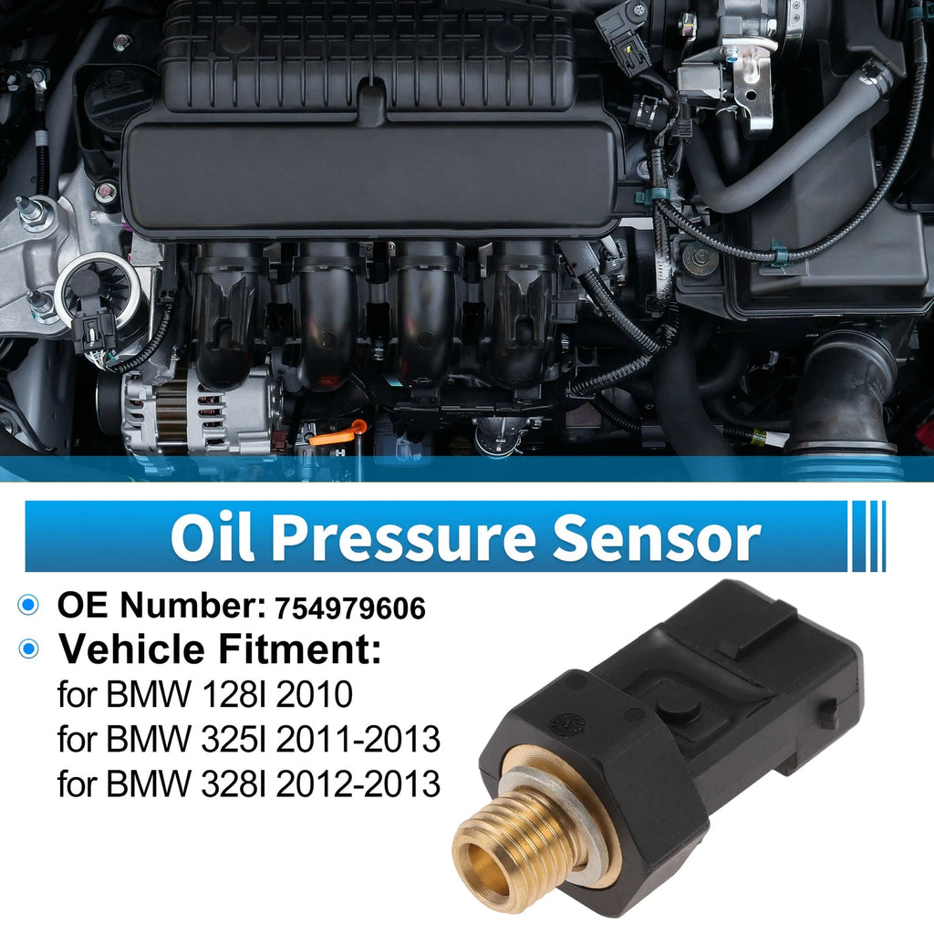 Engine Oil Pressure Sensor Replacement for BMW 128i (2010–2010)