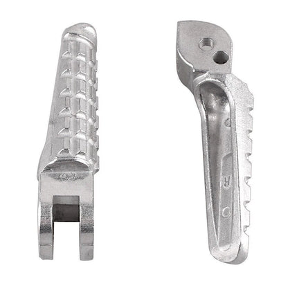 Front Footpegs Footrests Kit for Ducati Monster 696 796 (2009–2013) Silver