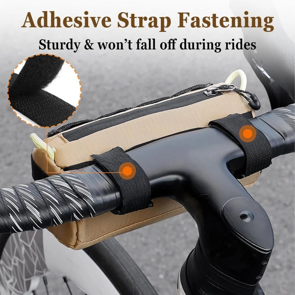 Lightweight Bicycle Handlebar Bag for Cycling (20x12x11cm)