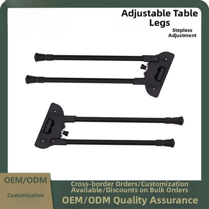 Adjustable Aluminum Alloy Camping Table Legs for IGT Tubes