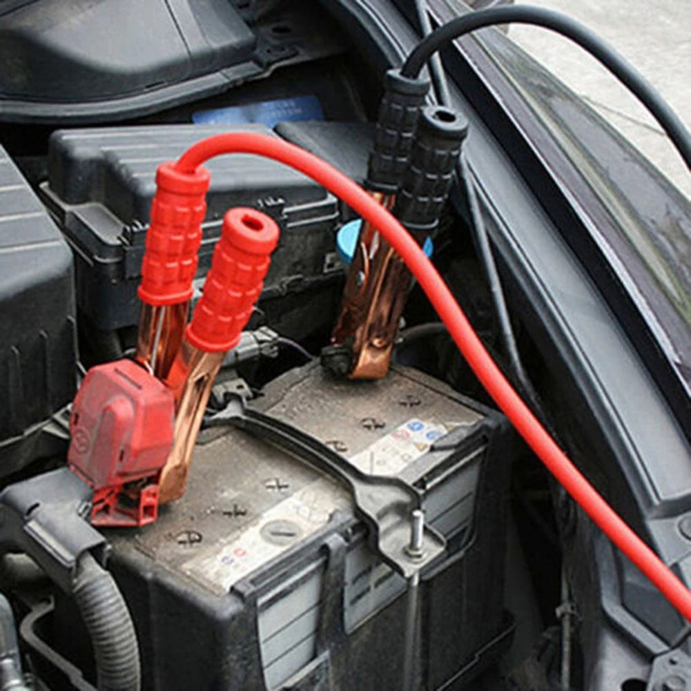 2M Car Battery Boosting Cables 500AMP Wear Resistant Design