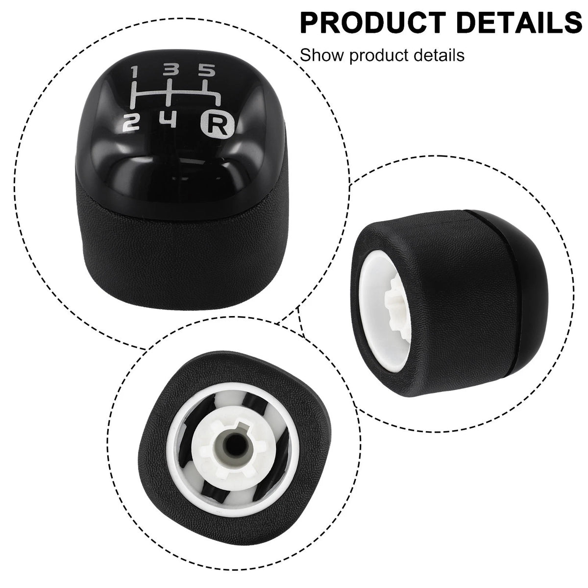 Gear Knob for Fiat Panda (2012) - Enhanced Grip