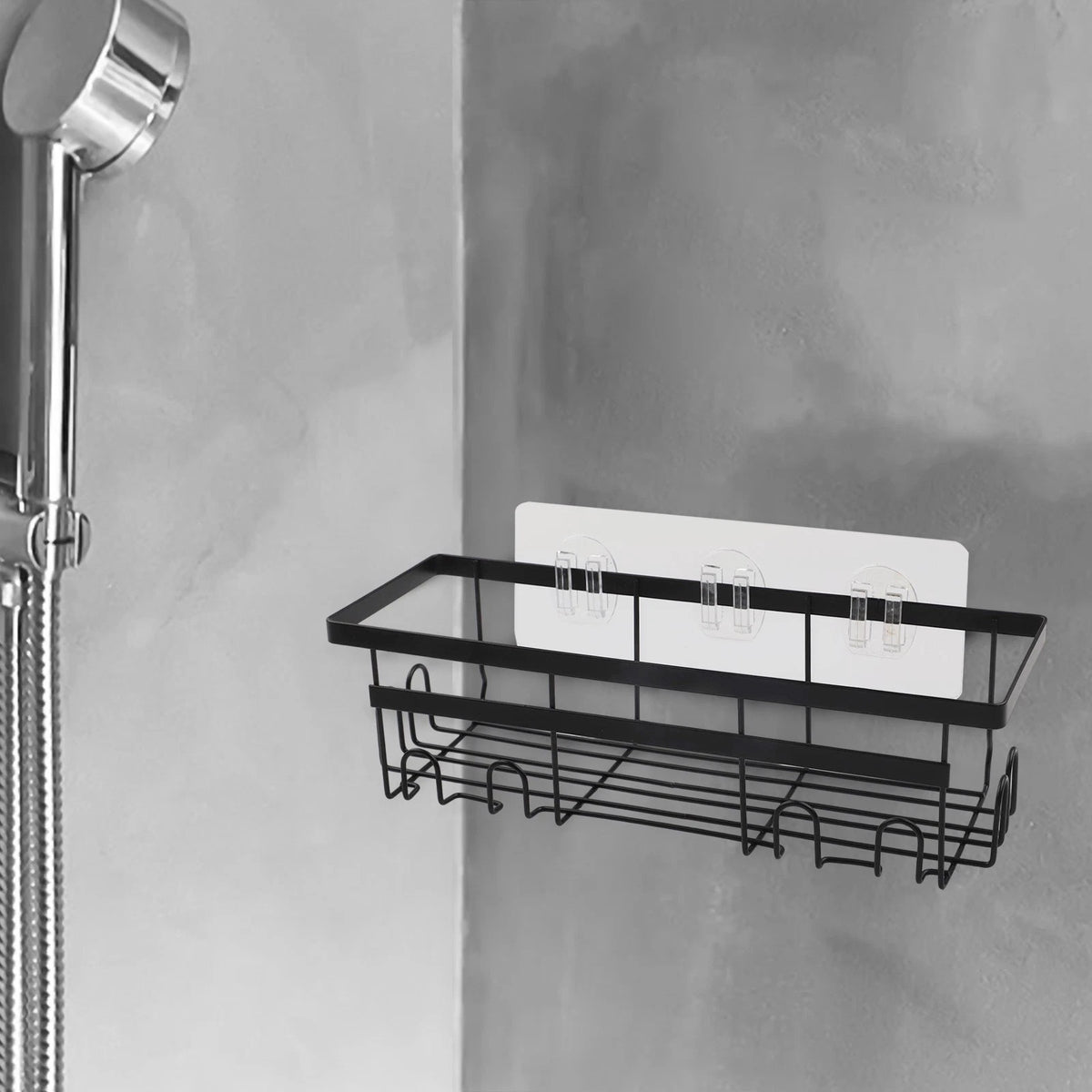 No Drill Shower Storage Racks for Organized Bathroom Space