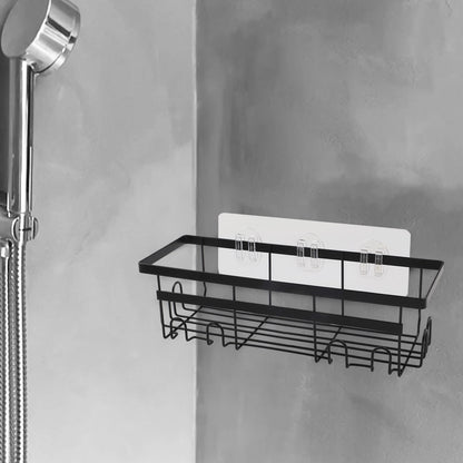 No Drill Shower Storage Racks for Organized Bathroom Space