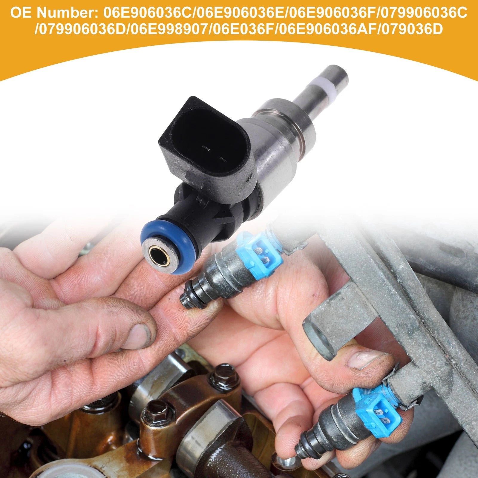 Fuel Injector Replacement for Audi A4 Quattro Base 3.2L (2005–2008)