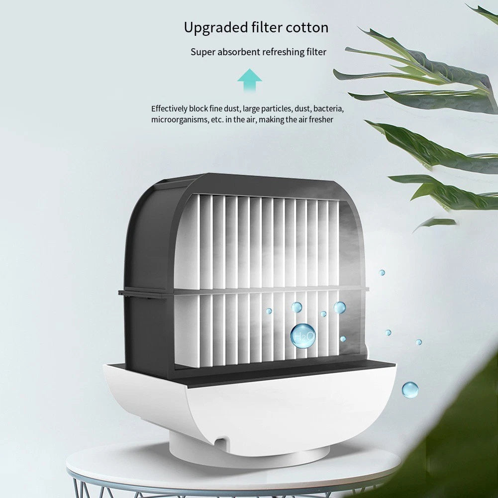USB air cooler fan for bedroom and office (Portable, Compact)