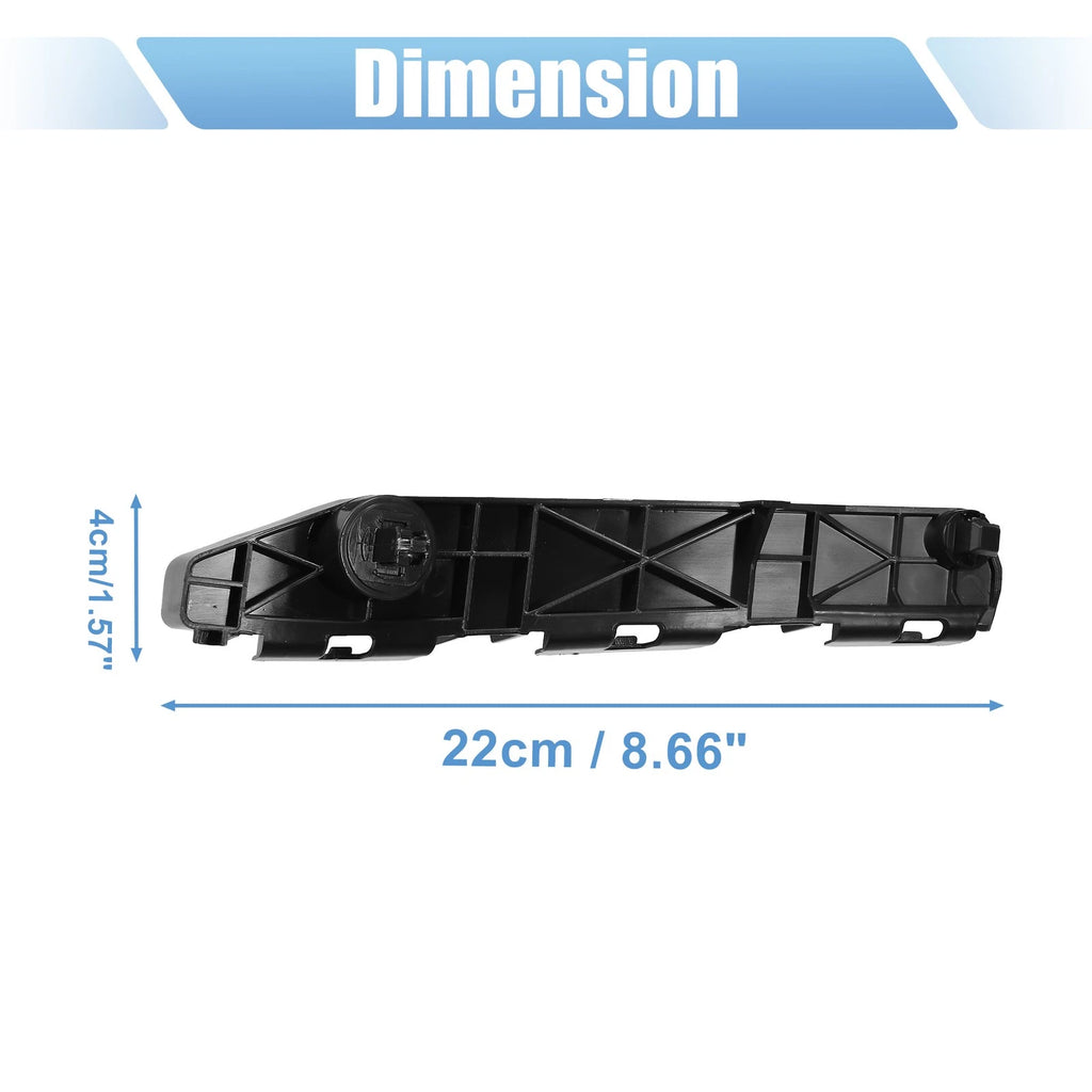 Front Bumper Mounting Support Bracket Pair for Lexus IS250 (2006–2015)