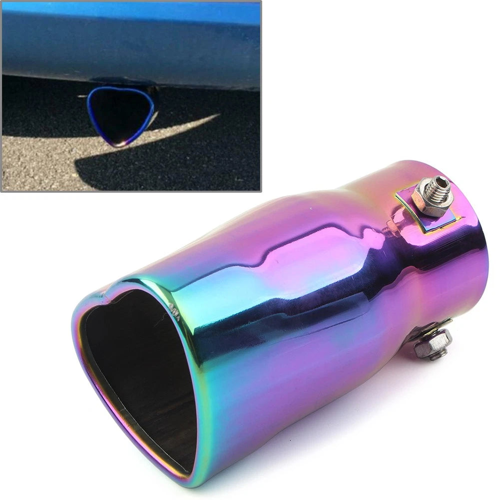 Stainless Steel Rear Exhaust Pipe Tail Muffler Tip for