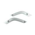 Silver Door Handle Trim Inserts for Jeep