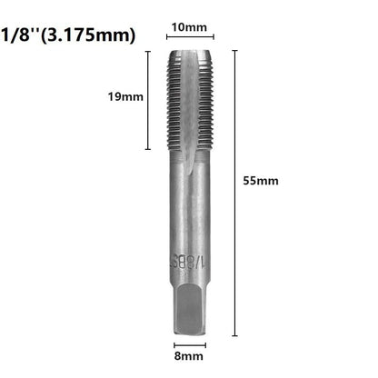 55 Degree Pipe Threading Tool for BSP G1/8 G1/4 G3/8 G1/2 G3/4