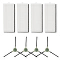 Side Brush and HEPA Filter Kit for Lefant M2 M2S M2 Pro Models