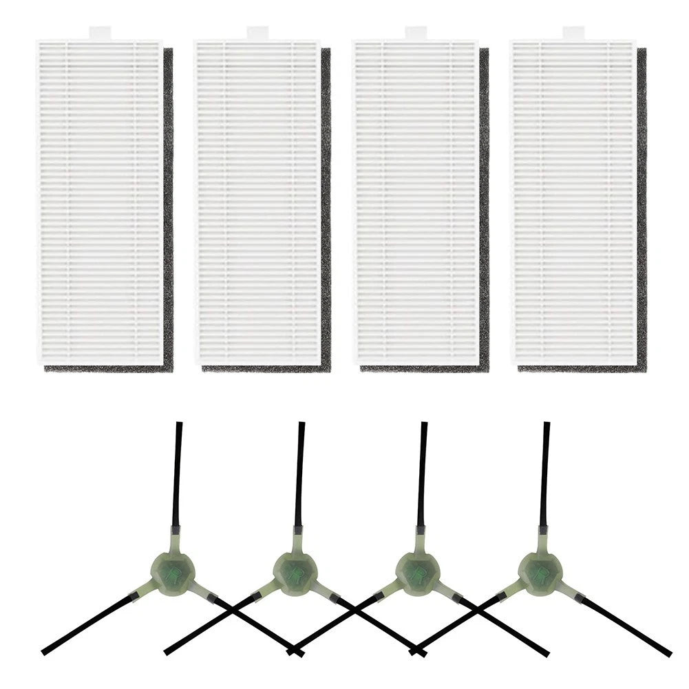 Side Brush and HEPA Filter Kit for Lefant M2 M2S M2 Pro Models