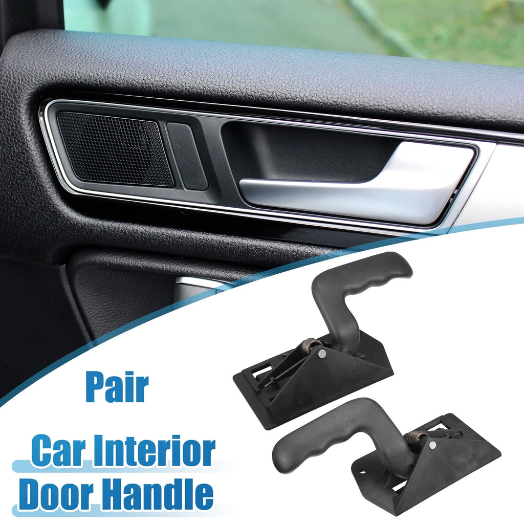 Interior Door Handle Pair Left Right Replacement for Chevy Silverado 1500 (1999–2007)