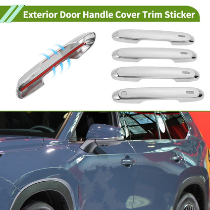 Exterior Door Handle Cover Trim Plating for Toyota Grand Highlander (2024–2025)