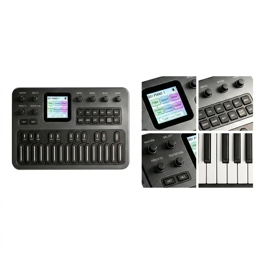 12-Voice FM Synthesizer for Studio Recording (Polyphony, 32 Algorithms)