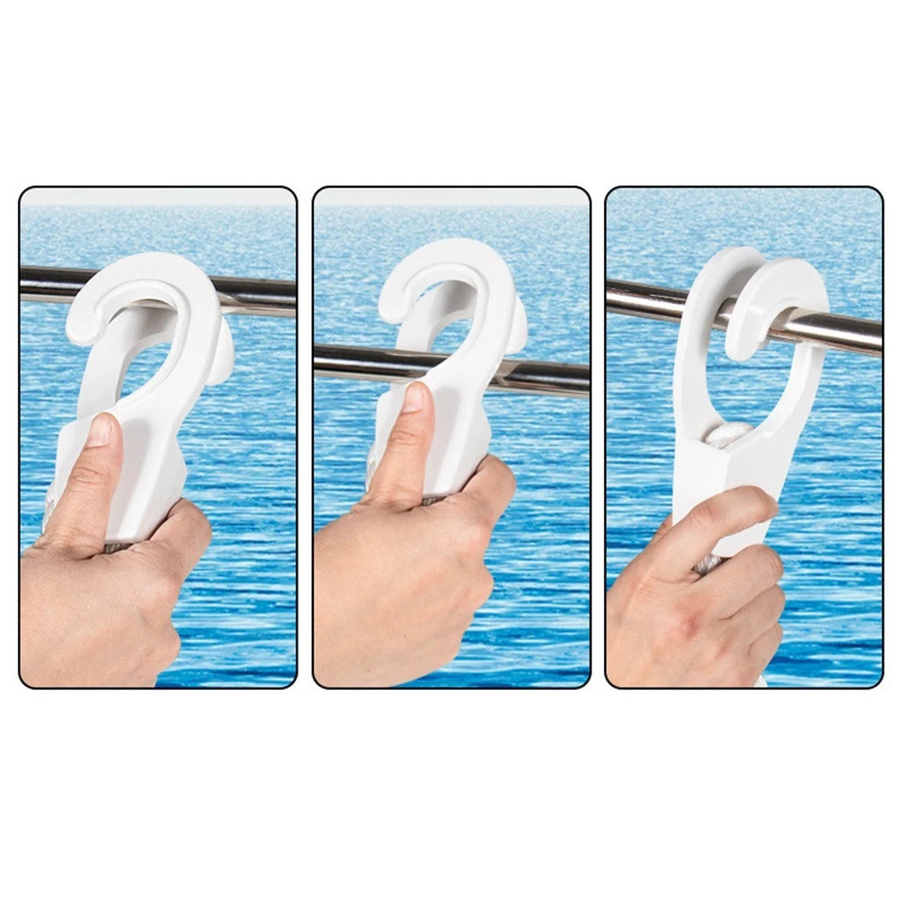 Fender Hanger with Quick Adjust Hook for Various Boats