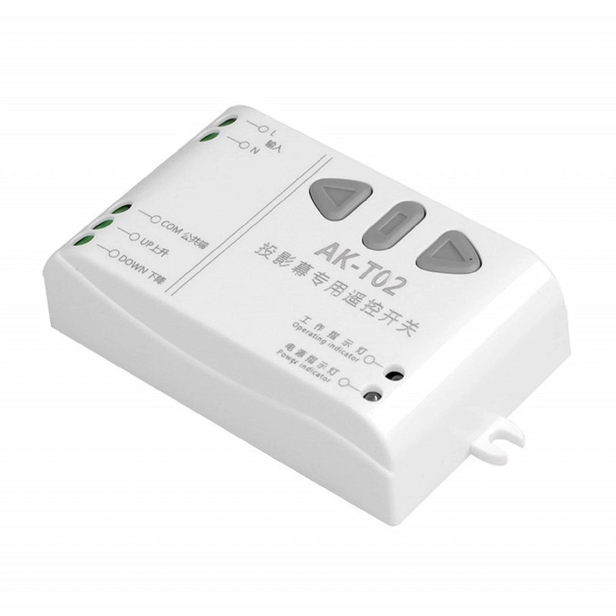 433MHz RF Wireless Remote Control Switch for Projection Screen (AC 85-250V)